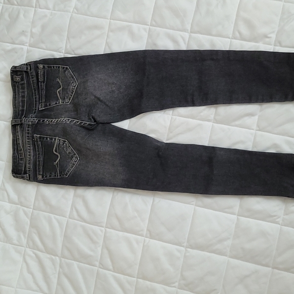 7 For All Mankind Girl's The Ankle Skinny Size 8 Black NWOT - Picture 5 of 8